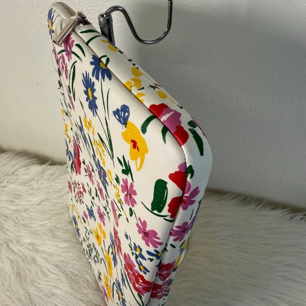Kate Spade Floral Garden Bouquet Padded Laptop Case Multi Color 15.3'' Chic